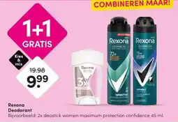 DA Rexona Deodorant aanbieding