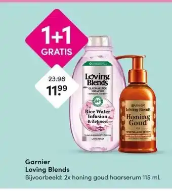 DA Garnier Loving Blends aanbieding