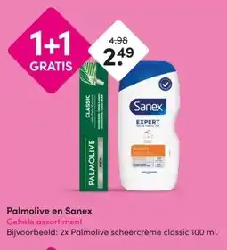 DA Palmolive en Sanex Gehele assortiment aanbieding