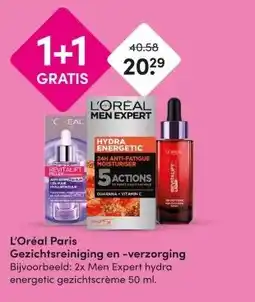 DA L'Oréal Paris Gezichtsreiniging en -verzorging aanbieding