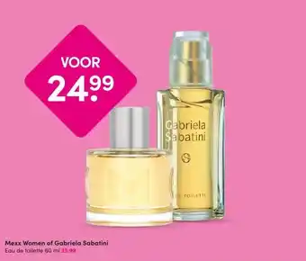 DA Mexx Women of Gabriela Sabatini aanbieding