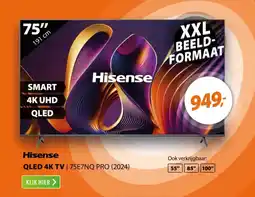 Expert Hisense QLED 4K TV aanbieding
