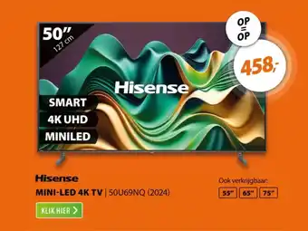 Expert Hisense mini LED 4K TV aanbieding