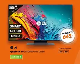 Expert LG QNED 4K TV aanbieding