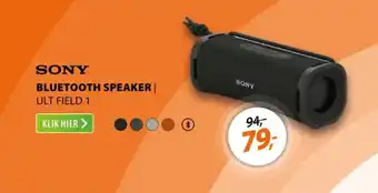 Expert Sony bluetooth speaker ULT field 1 aanbieding