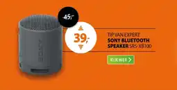 Expert Tip van expert sony bluetooth speaker SRS-XB100 aanbieding