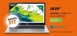 Expert Acer laptop aspire 3 15 A315-44P-R72L aanbieding