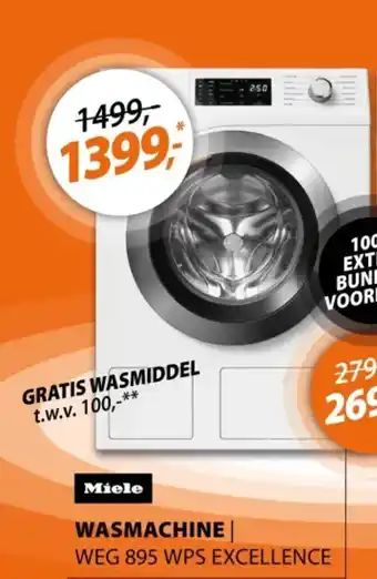 Expert Miele wasmachine aanbieding