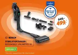 Expert Bosch steelstofzuiger BXS1041BQC unlimited 10 aanbieding