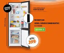 Expert Inventum koel vriescombinatie KV1808B aanbieding