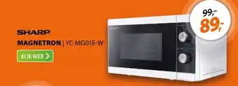 Expert Sharp magnetron  YC-MG01E-W aanbieding