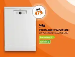 Expert Beko Vrijstaande vaatwasser BDFN26440W2 selective line aanbieding