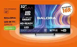 Expert SALORA LED 4K TV 32HV210 aanbieding