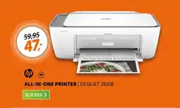 Expert HP All-in-one printer deskjet 2820E aanbieding