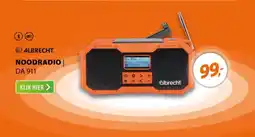 Expert Albrecht noodradio DA 911 aanbieding