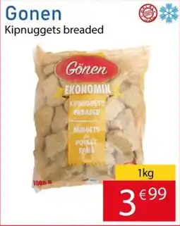 Tanger Markt Gonen kipnuggets breaded aanbieding