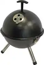 Bol.com Kogelbarbecue - Tafelbarbecue - Ø32cm - zwart - BBQ - Barbeque - Houtskool aanbieding