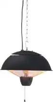 Praxis Perel Terrasverwarmer, 1500 W, halogeen 42.5 cm x 30 cm, Alleen buitenshuis, Zwart, Metaal aanbieding