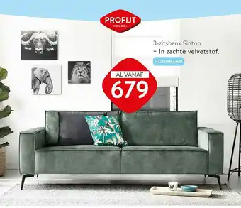 Profijt Meubel 3-Zitsbank Sinton aanbieding