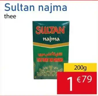Tanger Markt Sultan najma thee aanbieding