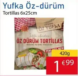 Tanger Markt Yufka Öz-dürüm Tortillas aanbieding