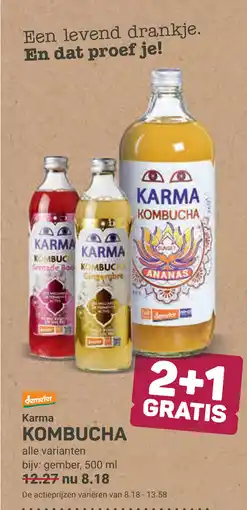 Ekoplaza Karma kombucha aanbieding