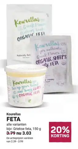 Ekoplaza Kourellas feta aanbieding