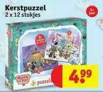 Kruidvat Kerstpuzzel aanbieding