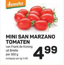 Ekoplaza Mini san marzano tomaten aanbieding