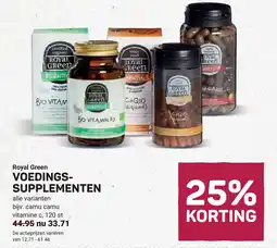 Ekoplaza Royal green voedings supplementen aanbieding