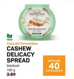 Ekoplaza Casa del fermentino cashew delicacy spread bieslook aanbieding