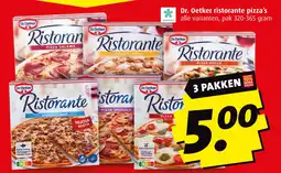 Boni Dr. Oetker ristorante pizza's aanbieding