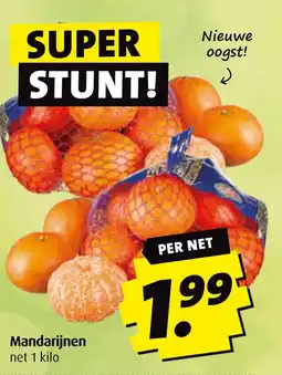 Boni Mandarijnen aanbieding