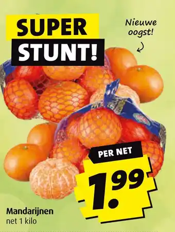 Boni Mandarijnen aanbieding