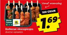 Boni Barbecue vleesspiesjes aanbieding