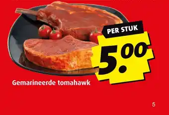 Boni Gemarineerde tomahawk aanbieding