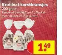 Kruidvat Kruidvat Kerstkransjes aanbieding