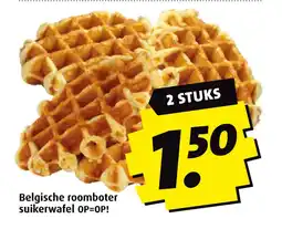 Boni Belgische roomboter suikerwafel aanbieding