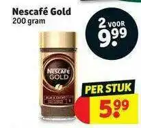 Kruidvat Nescafé Gold aanbieding