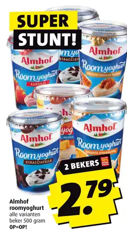 Boni Almhof roomyoghurt aanbieding