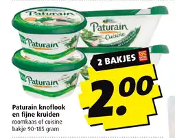Boni Paturain knoflook en fijne kruiden aanbieding