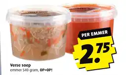 Boni Verse soep aanbieding