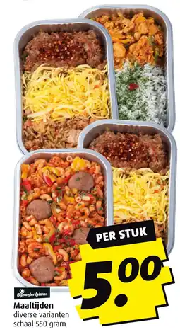 Boni Maaltijden aanbieding