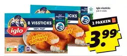 Boni Iglo vissticks aanbieding