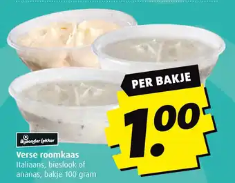 Boni Verse roomkaas aanbieding