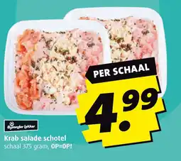 Boni Krab salade schotel aanbieding