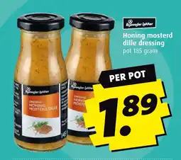 Boni Honing mosterd dille dressing aanbieding