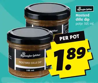 Boni Mosterd dille dip aanbieding