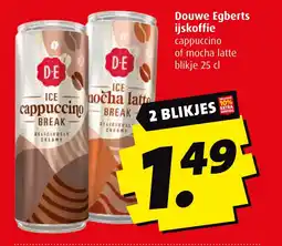 Boni Douwe Egberts ijskoffie aanbieding