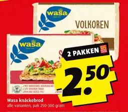 Boni Wasa knäckebrod aanbieding